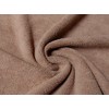 Jersey Fine Sherpa Fleece Fur Fabric Material Camel, 1Mtr -