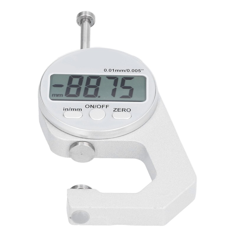Digital Thickness Gauge LCD Large Low Power Consumption Convenient Sturdy