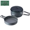 LOGOS 81210211 Hot Draining Cooker Set, Gray, Pot, Approx. Diameter