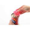 Yoshikawa 4003093 Plastic Bottle Opener & Drainer Stand (Pink/Blue)