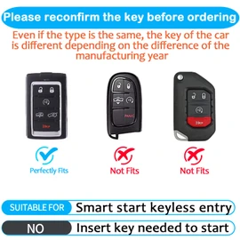Sindeda for Jeep Key Fob Cover with Keychain Soft Full Protection Key Shell Compatible with Grand Cherokee L Grand Wagoneer 2021-2025 Smart key (Storm Blue, 6 Buttons)