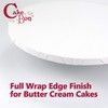 Cakebon Cake Boards Square - Sturdy 1/2 Inch Thick Drums