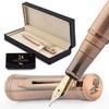 Wordsworth & Black Luxury Fountain Pen - Stunning Brushed Copper