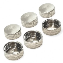 6pcs M Shape UHF SO239 Female Adapter Cap Cover, N Type N Type N Female Dust Cap, PL259 UHF Female Cover So-239 Cap, Dust Cap UHF PL-259 Waterproof Protective Cap Cover for SO239 N Type Female