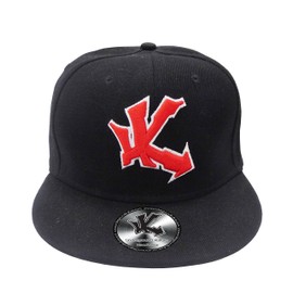 Underground Kulture UK Black Flagship Fitted Black Baseball Cap 7 7/8"
