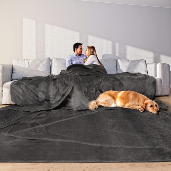 Edenleaf Edenleaf Oversized Blanket 120x120 Inches, Giant Huge Blanket 10'x10'