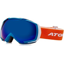 Atomic, Unisex Ski Goggles, All Mountain, For Sunny and Cloudy Days, Multilayer Blue Lenses (interchangeable), REVEL RACING, Size: M, Live Fit System, Azul AN5105356