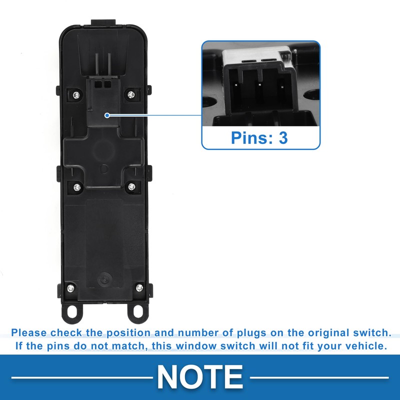 A ABSOPRO Power Window Switch No.LR078894 Front Left Driver Side