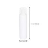 4pcs Plastic Empty Bottles Foam Pump Dispenser Bottles Portable Travel