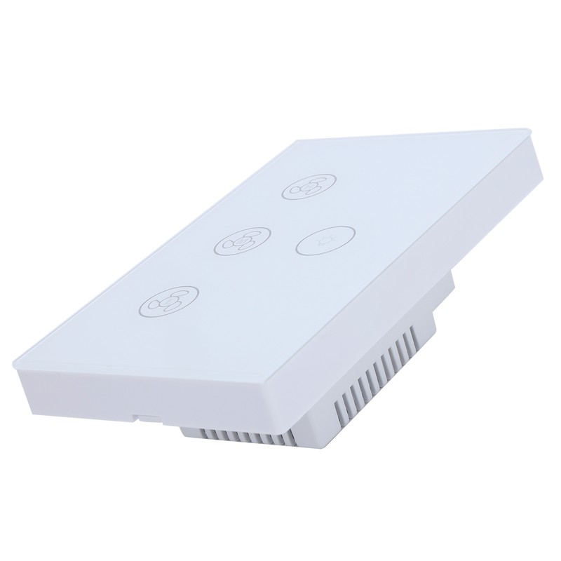 Smart WiFi Air Fan Lamp Touch Switch Voice Control Compatible