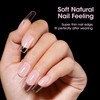 Gellen 504pcs Square Nail Tips Acrylic Full Cover Half Matte