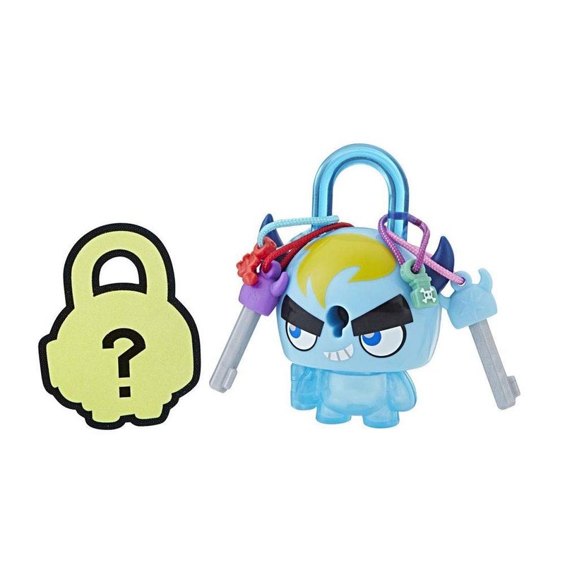 Hasbro - Lock Stars Single Vorhängeschloss Serie 1, Hellblau, E3103