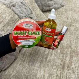 LIMITED EDITION TRIOS- CANVAS Beauty:_Limited Trios Watermelon Wonder