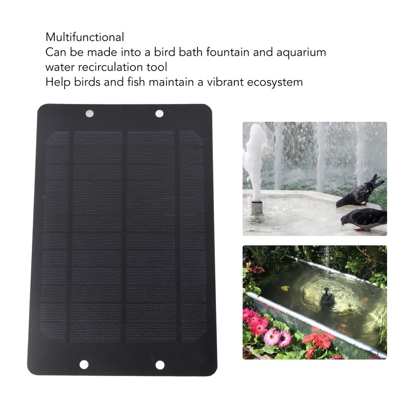20W Solar Water Pump Kit Adjustable Solar Powered Water Fountain