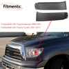 RLB-HILON 1Pair Front Bumper Grille Headlight Filler Trim Panels Set
