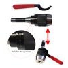 Lzcdelyxiao R8 Drill Chuck, 1/8"-5/8" (3-16mm) Heavy-Duty Keyless Drill Chuck