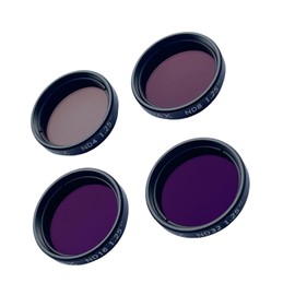 FIBONAX Telescope Filter, Neutral Density Filter Kits, ND4 ND8 ND16 ND32, Reduces Moon Glare and Enhances Lunar Crater Details,Prevent Image Overexposure, 1.25"" Eyepieces Accessory, Dawn04