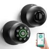 Fingerprint Door Lock Biometric Keypad Smart Door Knob | Bedroom
