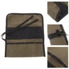 Uonlytech Roll Tool Bag Canvas Roll Up Pouch Wrench Organizer
