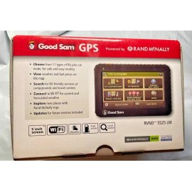 Rand McNally Good Sam 5525 Rand McNally RVND 5525 RV GPS
