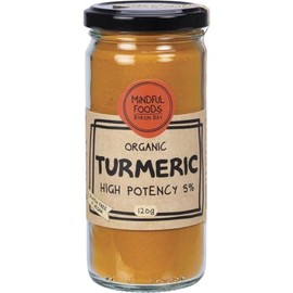 Mindful Foods Organic Turmeric Jar 120 g