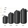 Peakloong 4PCS Camera Case Lens Pouch Set Lens Case Small