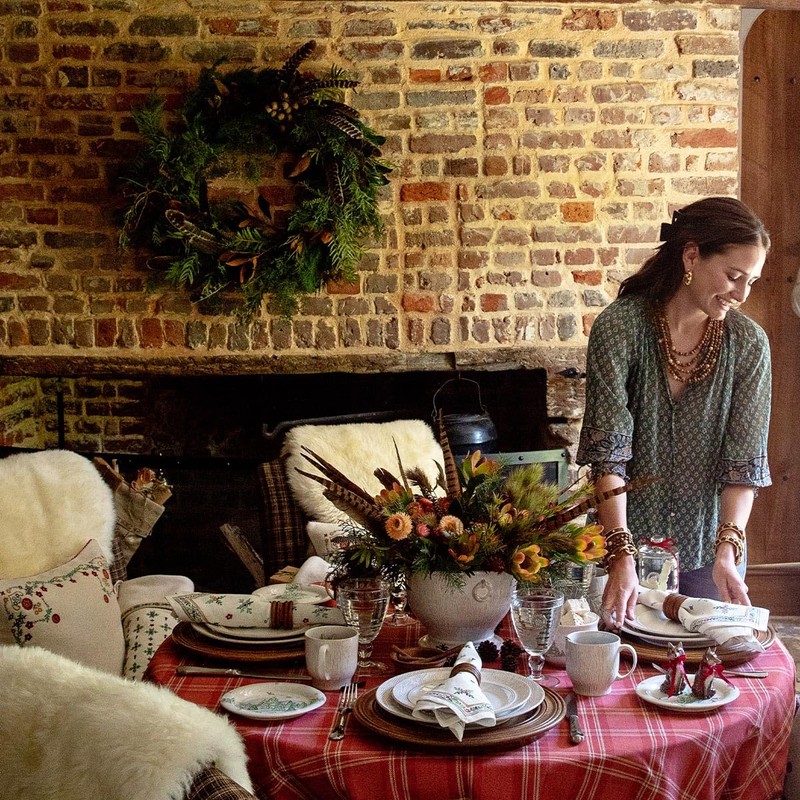 Juliska Berry & Thread North Pole Dinner Plate