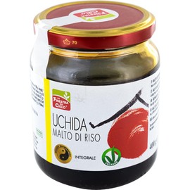 La finestra sul cielo Malto di riso integrale biologico Uchida - Ideale per colazione e dessert - Dolcificante naturale - 400 g