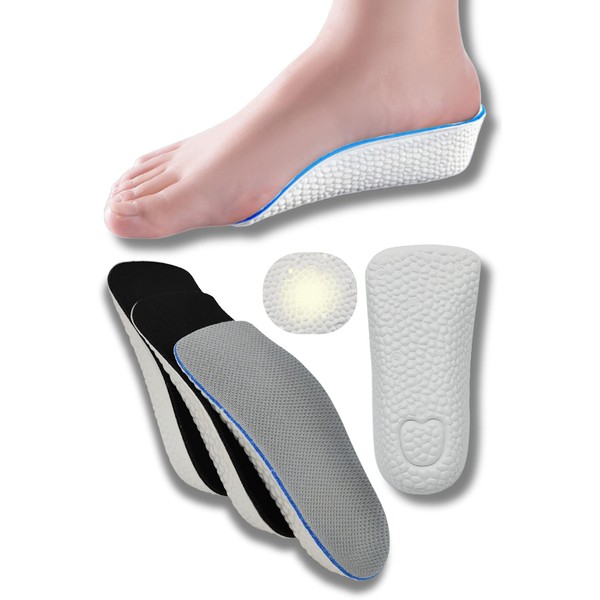 eziu Secret Insole, U-Shaped & Arch Support, Insole, Increases Height,