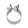 Tbest Universal Band Clamps - Rustproof Muffler Clamp for Downpipe