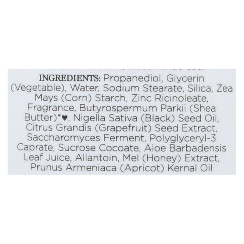 Nubian Heritage Deodorant Honey Blkseed