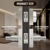 Exterior Door Lock Set with Deadbolt, Front Door Handle Set