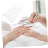 Beavorty 2sets Fake Nails Full Cover Nail Stickers Ultra-thin Matte