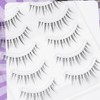 LZM False Eyelashes, Natural Bunch, False Eyelashes, 100% Handmade False