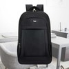 Men's backpack bags, modern backpacks, inner bags, college students' backpacks, middle-aged men's backpacks Black