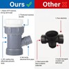 Kitchen Sink Drains Pipe Adapter Dishwasher Drain Hose Adapter Universal