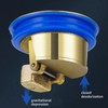 LIANXUE Floor Drain Backflow Preventer Brass Drain Valves Sewer Core