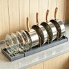 Pot Lid Holder, Lid Holder, Adjustable Pans Organiser, Lid Holder,