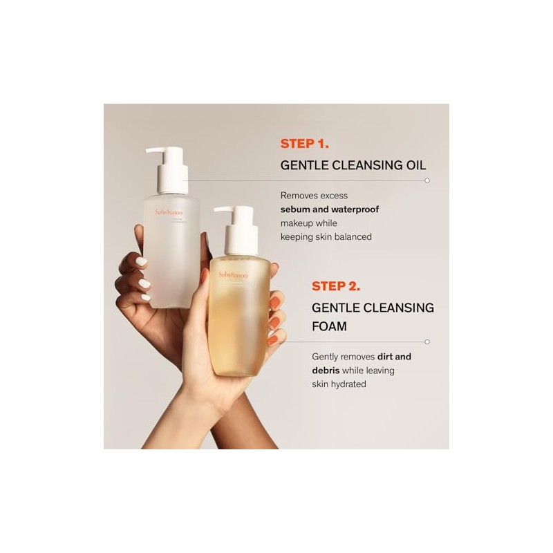 Sulwhasoo Aceite de limpieza suave, 6 onzas líquidas