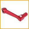 Partuto 0.47 Inch Aluminum Alloy Folding Gear Shifter Red for