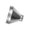 Repa Market 10" to 4" Inch Duct Reducer/Increaser – Galvanized