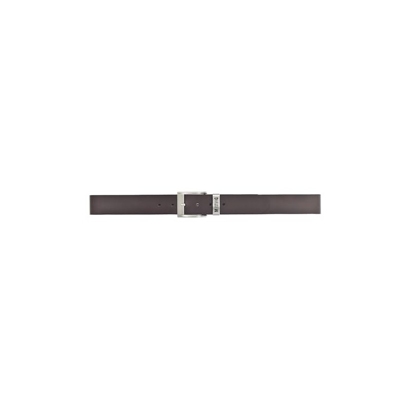 MUSTANG Classic Leather Belt W120 Dark Brown, dark brown