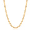 Barzel 18K Gold Plated Mariner Chain Necklace For Men &
