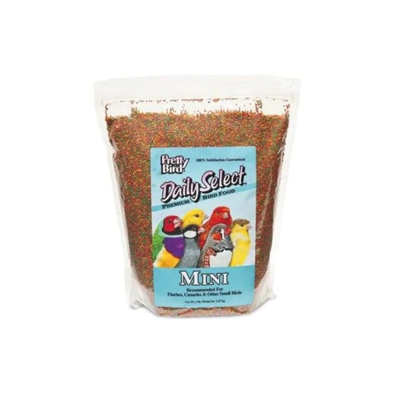 Pretty Bird International Bpb78115 5-Pound Daily Select Premium Bird Food,
