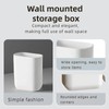 FANBODTA 2-Pack Stick-On Wall Mount Remote Holder - No Drill,