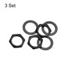 QUARKZMAN Guitar Nuts and Washers 3/8 Inch Guitar Input and