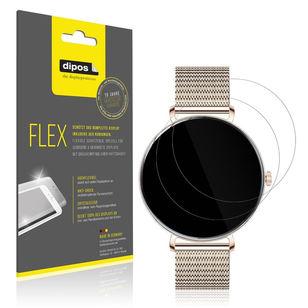dipos FLEX 2x Schutzfolie klar passend für LIGE SP-FV17-A-DE, 100%