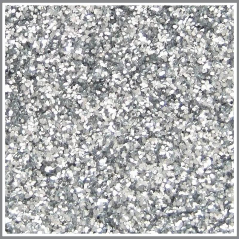 Luxe Flake Chrome Silver Metal Flake .015" - 2oz (59ml)