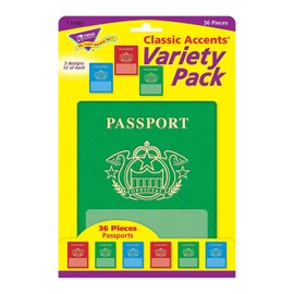 Passports Classic Accents (Variety Pack of 36)
