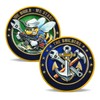 Navy Seabees Challenge Coin - We Build We Stand Navy